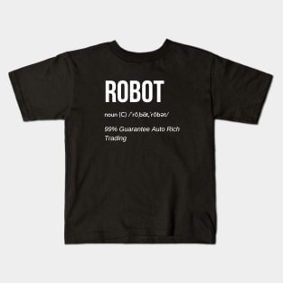 Robot Definition Funny Kids T-Shirt